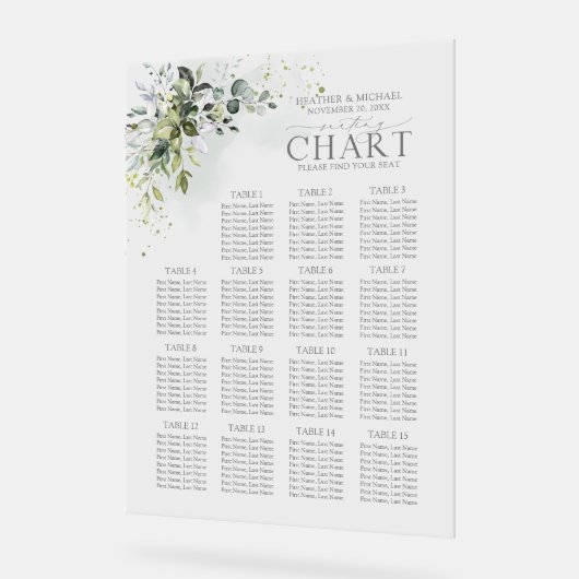 Botanique Verdure Réception Florale Siège (Angle)