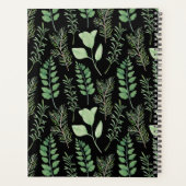 Botanique verte noire (Dos)