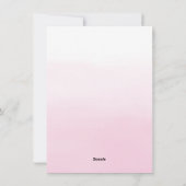 Botaniques doux Burlap | Carte photo de Pâques (Dos)