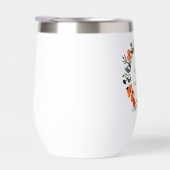 Botaniques en fleurs Fête des mariées verte orange (Droite)