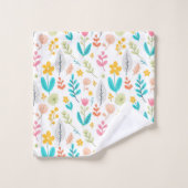 Botaniques florissantes (Gant de toilette)