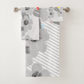 Botanisch Abstract Bad Handdoek