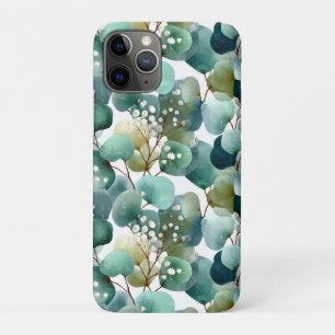 Botanisch aquarelpatroon: Naadloze achtergrond iPhone 11 Pro Hoesje