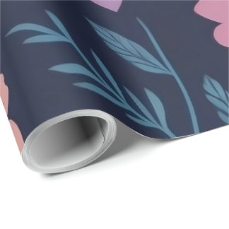Botanisch Bloemig Inpakpapier