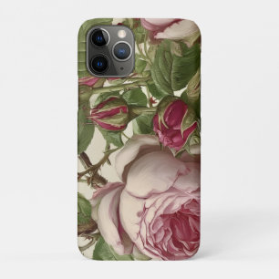 Botanisch bloemontwerp iPhone 11 pro hoesje