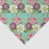 Botanisch Blossom Land Chic Tissuepapier (Detail)