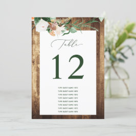 Botanisch Boho Aangepast gastnummer