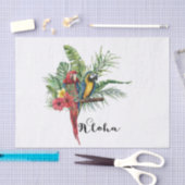 Botanisch botanisch eiland Paradise Birds Tropical Tissuepapier (Craft)