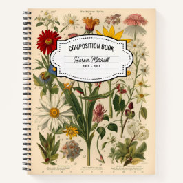 botanisch compositie Notitieboek