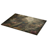 Botanisch: drie pauwen in Engelse tuin Snijplank (Hoek)