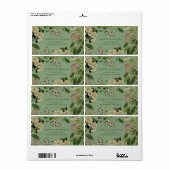 BOTANISCH ETIKET-SAGE ETIKET (Full Sheet)