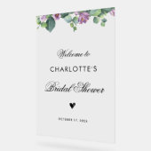 Botanisch Eucalyptusscript Vrijgezellenfeest Acryl Bord (Hoek)