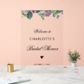 Botanisch Eucalyptusscript Vrijgezellenfeest Acryl Bord (Huwelijk)