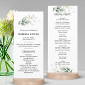 Botanisch gebladerte verlaat groene gouden ceremon programma