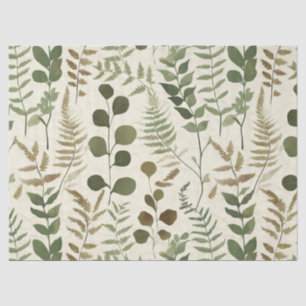 Botanisch geperst bladpatroon – Varentprint Tissuepapier