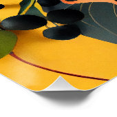 Botanisch glanzend Poster Perfect Poster (Hoek)