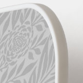  Botanisch Grijs William Morris Pattern Pickleball Paddle (Links Detail)