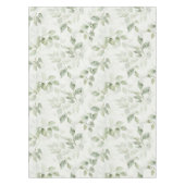 Botanisch groen bladpatroon tafelkleed (Voorkant)