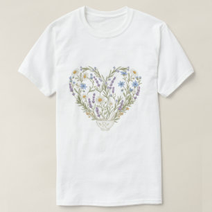 Botanisch Hart Apotheek Apotheek Bloem T-shirt