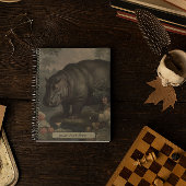  Botanisch Hippo, aanpasbaar Notitieboek