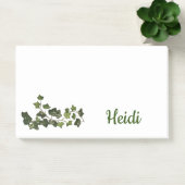 Botanisch ivy Vine Monogram Post-it® Notes (Kantoor)