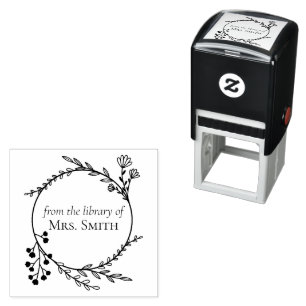 Botanisch kader Uit de bibliotheek van Zelfinktende Stempel
