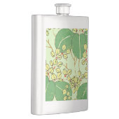 Botanisch kunstpatroon van Japans leder Heupfles (Rechts)