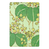 Botanisch kunstpatroon van Japans leder Mini Klembord (Achterkant)
