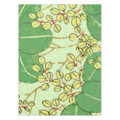 Botanisch kunstpatroon van Japans leder Tafelkleed (Voorkant)