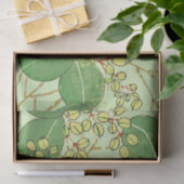 Botanisch kunstpatroon van Japans leder Tissuepapier (Geschenk)