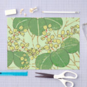 Botanisch kunstpatroon van Japans leder Tissuepapier (Craft)