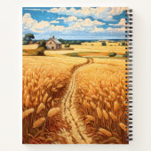  botanisch landschap compositie Notitieboek (Achterkant)