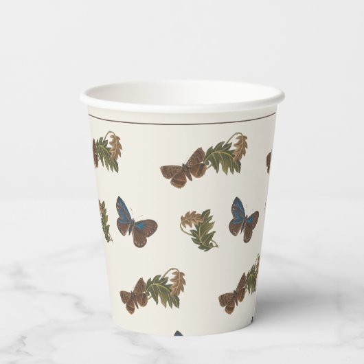  Botanisch Lovebug Baby shower Papieren Bekers (Achterkant)