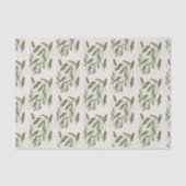 Botanisch modern patroonpapier tissuepapier (Voorkant)