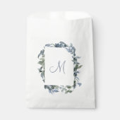 Botanisch monogram bedankzakje (Voorkant)