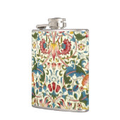 Botanisch Morris-ontwerp Heupfles (Links)