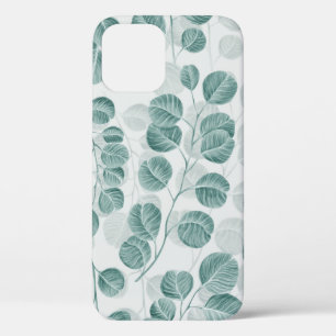 Botanisch naadloos patroon met  afbeelding iPhone 12 hoesje