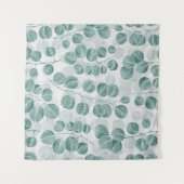 Botanisch naadloos patroon met afbeelding wandkleed (Voorkant (horizontaal))