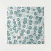 Botanisch naadloos patroon met afbeelding wandkleed (Voorkant)