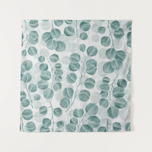 Botanisch naadloos patroon met afbeelding wandkleed (Voorkant)