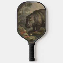 botanisch nijlpaard pickleball paddle