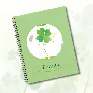Botanisch Notitieboek – Ontwerp met Vierbladige Kl
