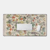 botanisch patroon bureaumat (Keyboard & Muis)