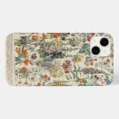  botanisch patroon Case-Mate iPhone case (Achterkant (horizontaal))