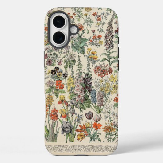  botanisch patroon Case-Mate iPhone case (Achterkant)