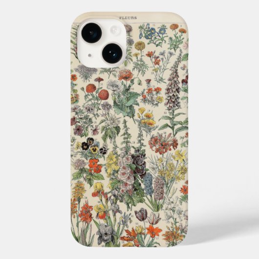 botanisch patroon Case-Mate iPhone case (Achterkant)