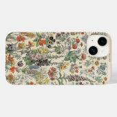 botanisch patroon Case-Mate iPhone case (Achterkant (horizontaal))