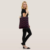 Botanisch patroon  draagtas (Op model)