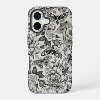 Botanisch patroon iPhone 16 hoesje