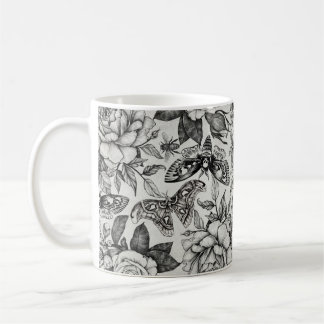 Botanisch patroon koffiemok